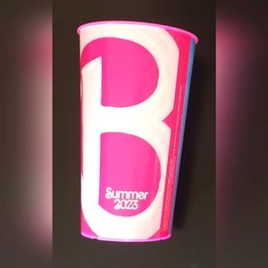 Barbie The Movie 2023 Cinemark Large Drinking Cup NEW